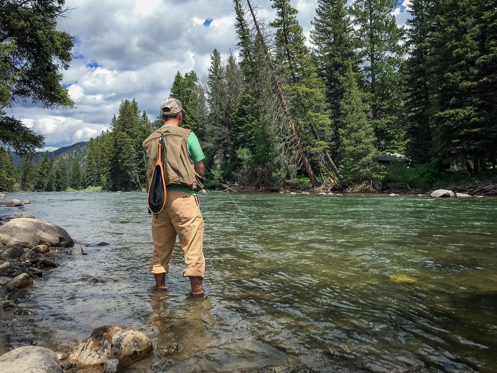 Environmetal Litigation - Man Fishing Gallatin River